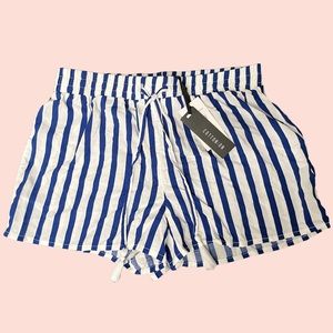 🆕 Cotton On Lana Short Lucy Stripe Monaco Blue- Size: XS